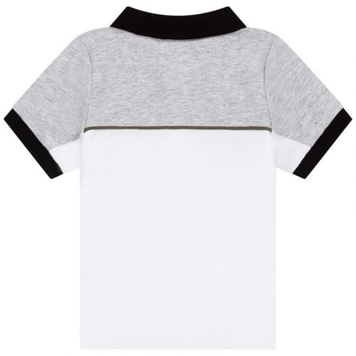 Toddler Grey Marl Logo S/s Polo + Shorts Set 104613 by BOSS from Hurleys