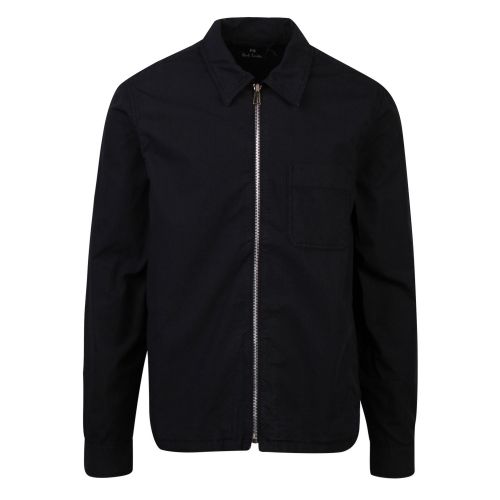 Mens Dark Navy Zip Front Overshirt 56723 by PS Paul Smith from Hurleys