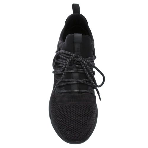 Mens Black Rapide Knitted Trainers 23878 by Cortica from Hurleys