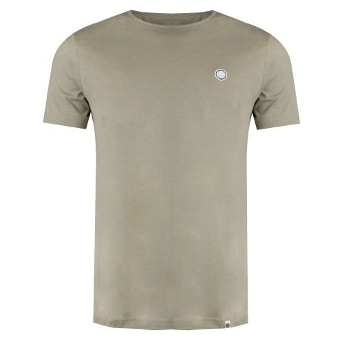 Mens Khaki Mitchell S/s T Shirt 34977 by Pretty Green from Hurleys