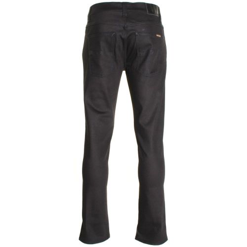 Mens Black Ring Wash Grim Tim Slim Fit Jeans 20993 by Nudie Jeans Co from Hurleys
