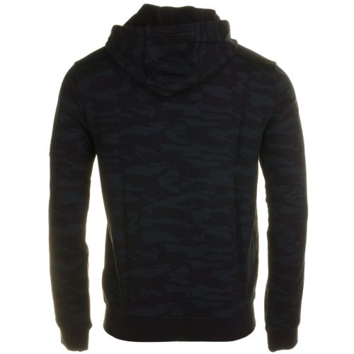 Mens Black Training Camo Hooded Sweat Top 64326 by EA7 from Hurleys