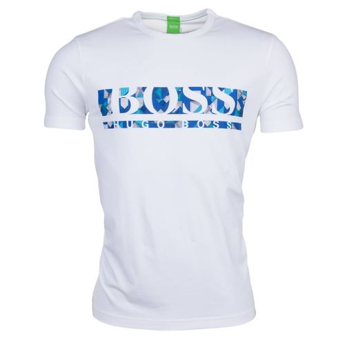 Mens White Tee 5 S/s Tee Shirt 9524 by BOSS from Hurleys