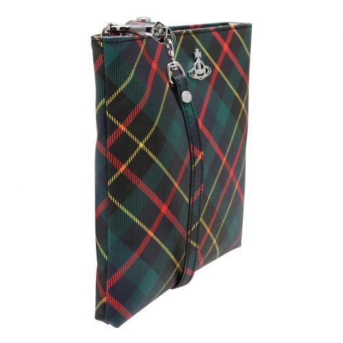 Womens Hunting Tartan Derby New Square Crossbody Bag 84796 by Vivienne Westwood from Hurleys