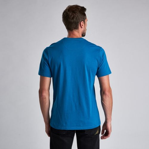 Mens Aqua Mono S/s T Shirt 51431 by Barbour International from Hurleys
