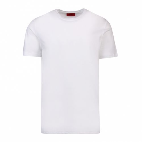 Mens White Branded 2 Pack S/s T Shirt 51838 by HUGO from Hurleys
