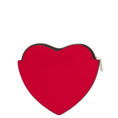 Womens Red Saffiano Heart Purse 35120 by Love Moschino from Hurleys
