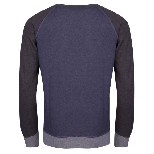 Casual Mens Dark Blue Walkout Crew Sweat Top 21971 by BOSS from Hurleys