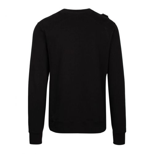 Mens Jet Black Core Crew Sweat Top 94161 by MA.STRUM from Hurleys