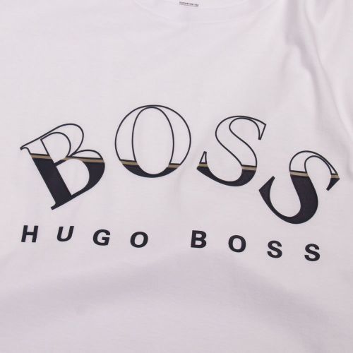 Athleisure Mens White Tee 1 S/s T Shirt 81164 by BOSS from Hurleys