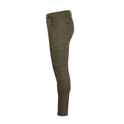 Mens Hunter Green Jaan Hypercargo Trousers 86470 by Replay from Hurleys
