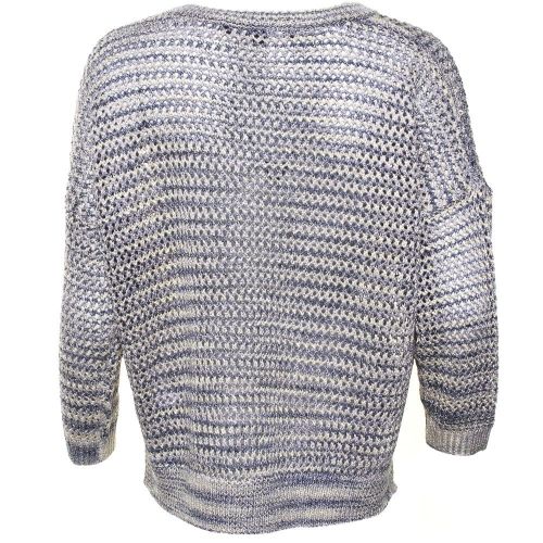 Womens Multi Melange Lurex Shimmer Mesh Jumper 14544 by French Connection from Hurleys