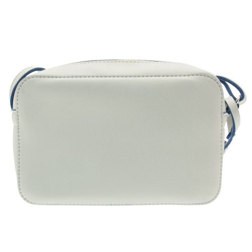 Womens White Small Crosshatch Cross Body Bag 69838 by Armani Jeans from Hurleys