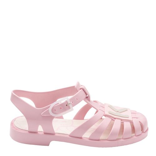 Girls Pale Pink Branded Jelly Sandals (23-30) 105014 by Kenzo from Hurleys