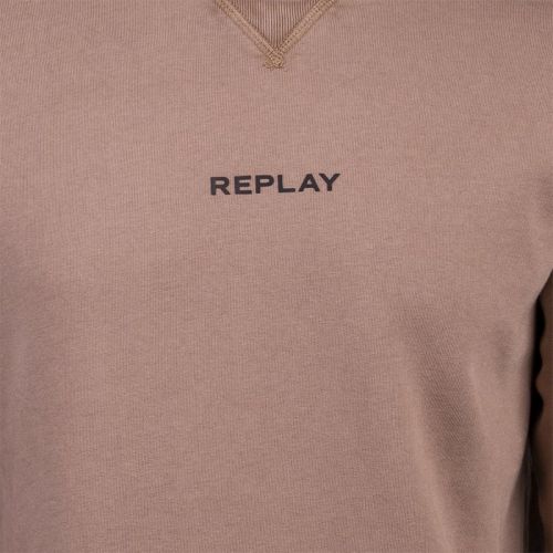 Mens Mud Organic Cotton Sweat Top 102868 by Replay from Hurleys