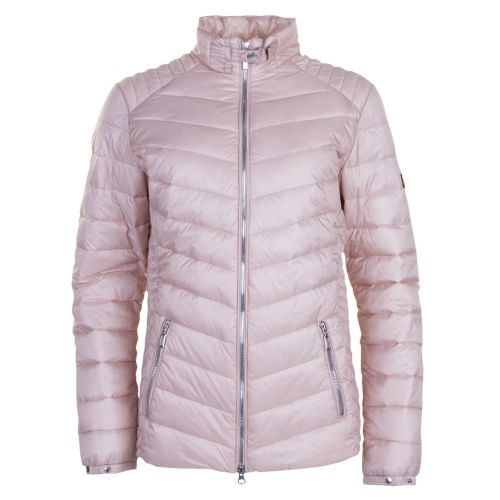 Womens Pale Pink Triple Quilted Jacket 21859 by Barbour International from Hurleys