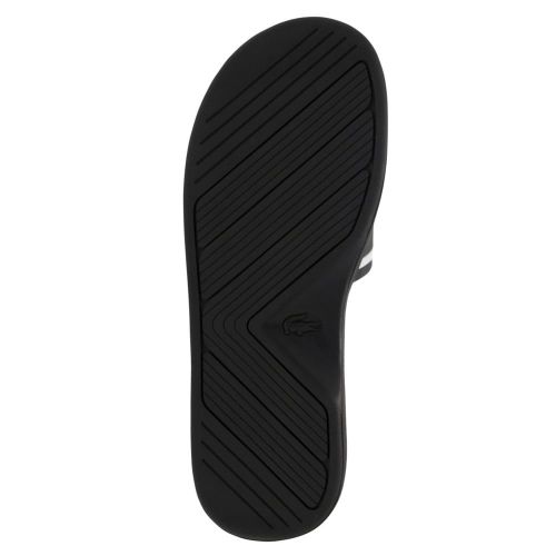 Mens Black L.30 Slides 24009 by Lacoste from Hurleys