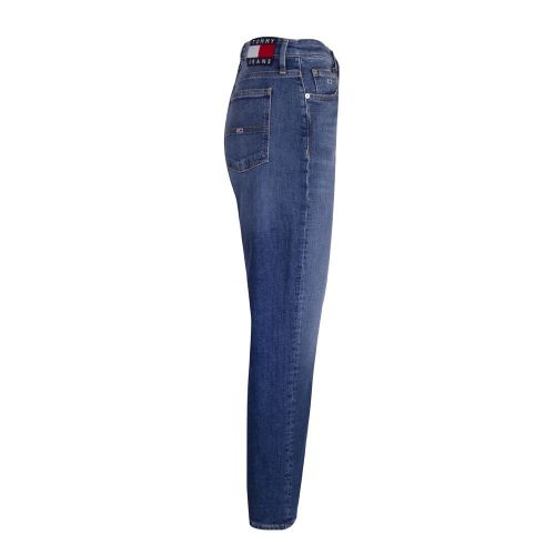 Womens Blue Wash Izzy High Rise Slim Fit Ankle Jeans 87726 by Tommy Jeans from Hurleys