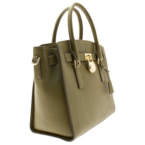 Womens Olive Hamilton Large Satchel 8848 by Michael Kors from Hurleys