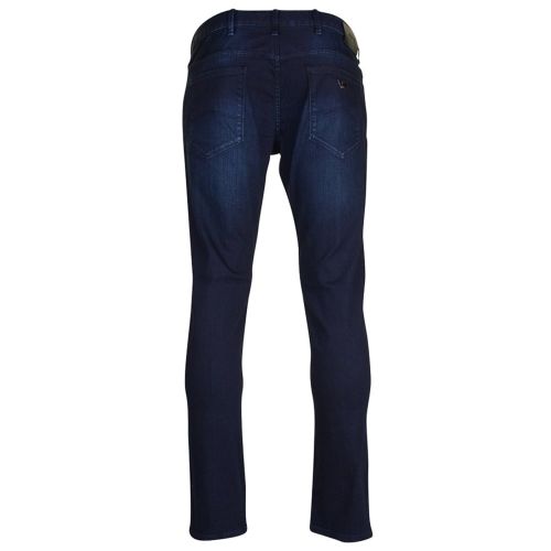 Mens Blue Wash J06 Slim Fit Jeans 12628 by Armani Jeans from Hurleys