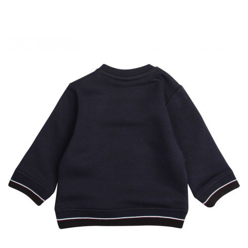 Toddler Navy Centre Logo Sweat Top 76434 by BOSS from Hurleys