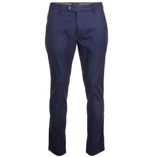 Mens Navy Rustler Slim Fit Trousers 61606 by Ted Baker from Hurleys