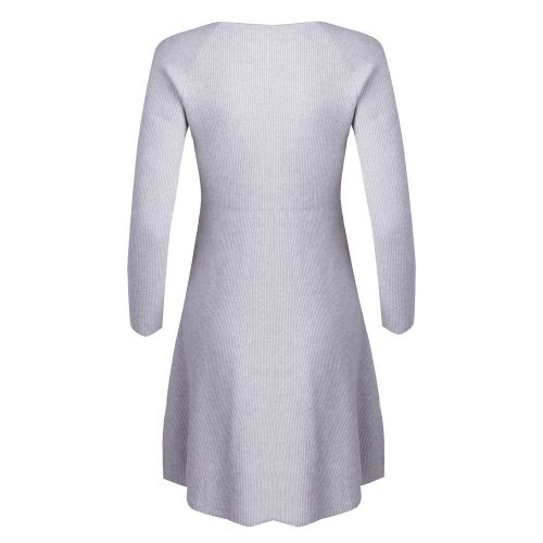 Casual Womens Grey Lesibedda Knitted Dress 28571 by BOSS from Hurleys