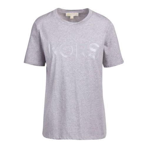 Womens Pearl Heather Tonal Kors Classic S/s T Shirt 88270 by Michael Kors from Hurleys