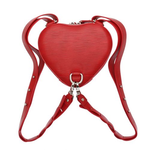 Womens Red Polly Heart Mini Backpack 92976 by Vivienne Westwood from Hurleys