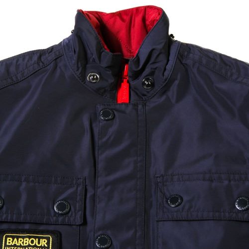 Boys Navy Nyloc Jacket 19003 by Barbour from Hurleys