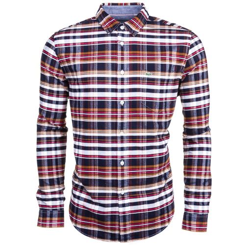 Mens Assorted Flannel Check L/s Shirt 61810 by Lacoste from Hurleys