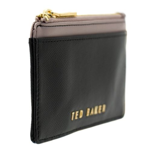 Womens Black Kinnble Crosshatch Leather Coin Purse 63249 by Ted Baker from Hurleys
