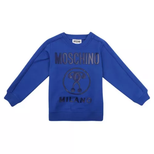 Boys Surf Blue Milano Sweat Top 107689 by Moschino from Hurleys