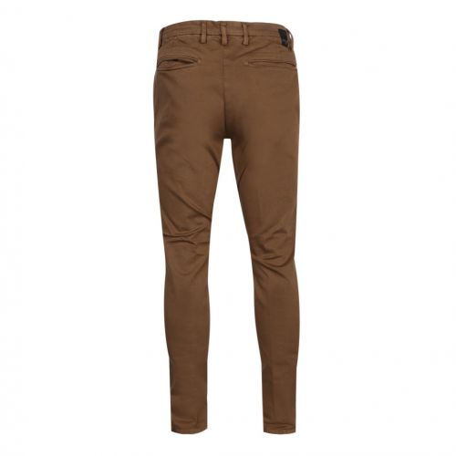 Mens Tobacco Benni Straight Fit Chinos 102848 by Replay from Hurleys