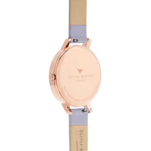 Womens Parma Violet & Rose Gold Enchanted Garden Watch 27958 by Olivia Burton from Hurleys