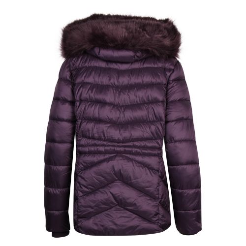 Womens Tempest Purple Island Hooded Quilted Jacket 46672 by Barbour International from Hurleys