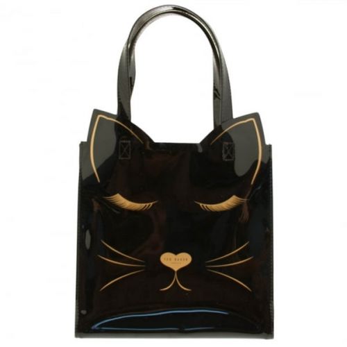 Womens Black Kitcon Small Cat Icon Bag 18580 by Ted Baker from Hurleys