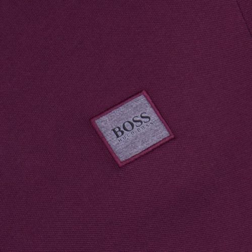 Mens Open Red Paulyn L/s Polo Shirt 13008 by BOSS from Hurleys