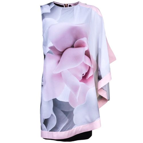 Womens Ecru Lizzey Porcelain Rose Printed Tunic Dress 62043 by Ted Baker from Hurleys