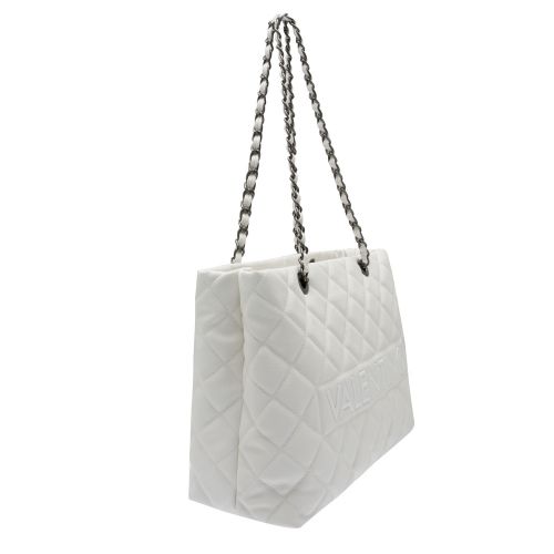 Womens White Licia Quilted Shopper Bag 37822 by Valentino from Hurleys