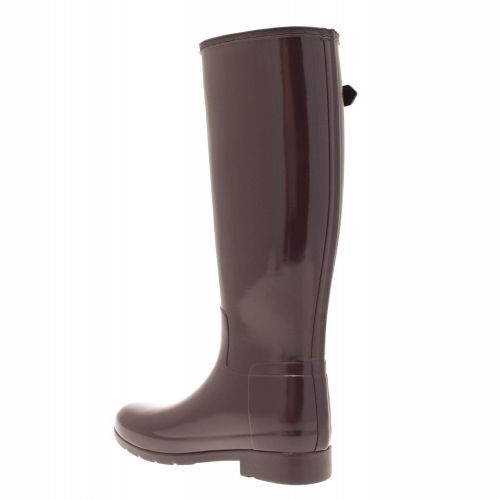 Womens Oxblood Original Refined Wide Fit Wellington Boots 32789 by Hunter from Hurleys