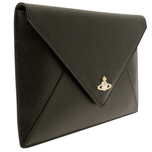 Womens Black Pouch Clutch 14944 by Vivienne Westwood from Hurleys
