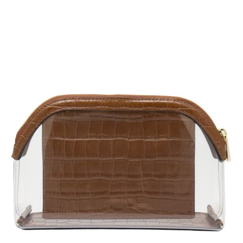 Womens Walnut Clear Travel Pouch 39936 by Michael Kors from Hurleys