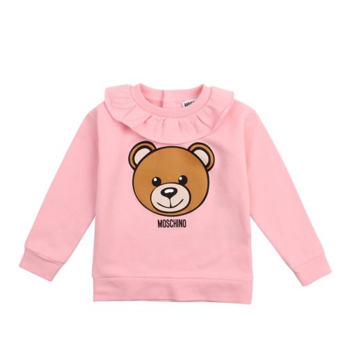 Baby Sugar Rose Toy Frill Sweat Top 90660 by Moschino from Hurleys