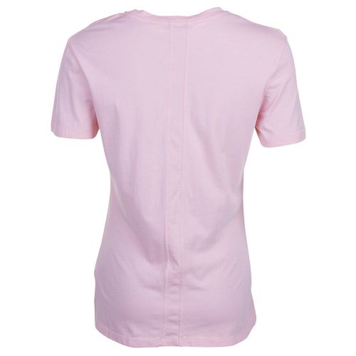 Womens Pink Shrunken S/s Tee Shirt 72596 by Calvin Klein from Hurleys