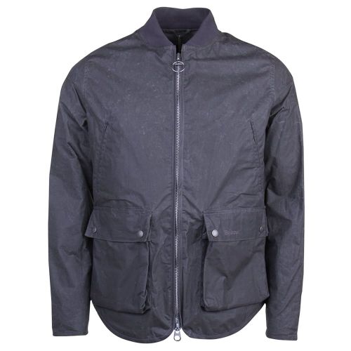 Heritage Mens Grey Camber Waxed Jacket 71476 by Barbour from Hurleys