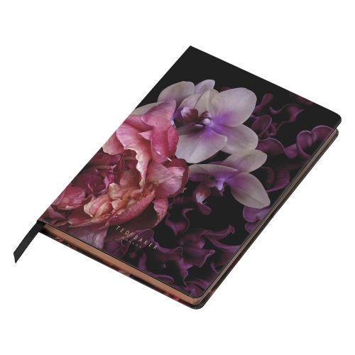 Womens Black Splendour A5 Notebook 33944 by Ted Baker from Hurleys