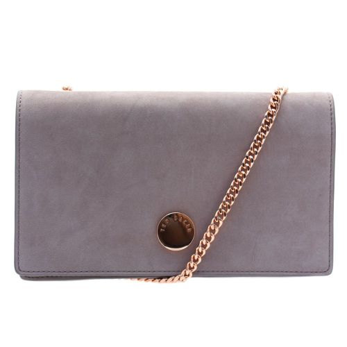 Womens Mid Purple Anneta Suede Cross Body Bag 63321 by Ted Baker from Hurleys