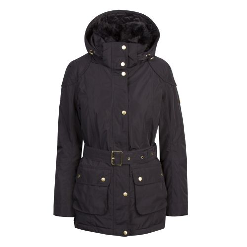 Womens Black Bowden Waterproof Breathable Hooded Coat 46737 by Barbour International from Hurleys