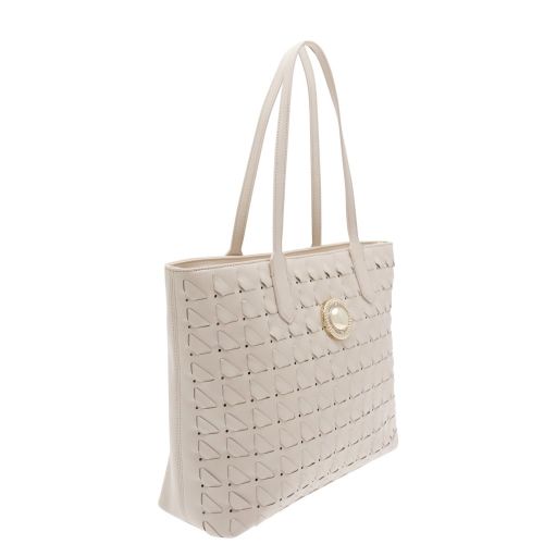 Womens Cream Woven Dome Shopper Bag 21796 by Versace Jeans from Hurleys